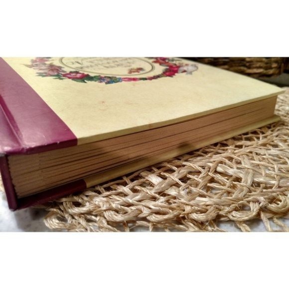 Vintage Victorian Photo Album w/ Ribbon Tie, Hardcover, EUC - Picture 4 of 10